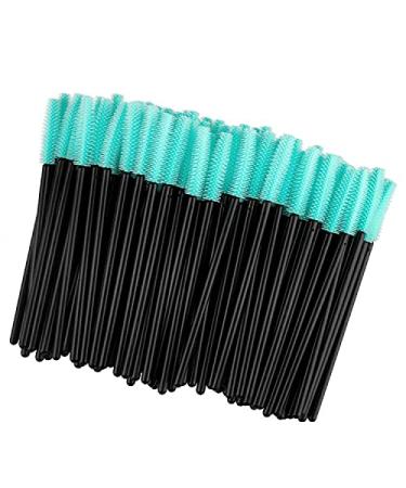 G2Plus 100 pc Silicone Eyelash Brush | Disposable Mascara Magic Bars | Black & Mint Green Makeup Tools | International Shipping - Buy Online on GoSupps.com