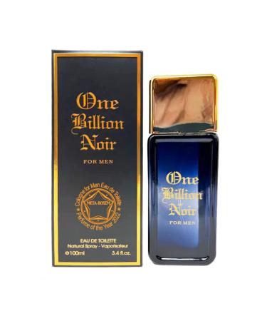 META-BOSEM One Billion Noir Men's Cologne Eau de Toilette Natural Spray - Fresh Orange Notes - Spicy Elements - Great Holiday Gift - for All Day Use - a Classic Bottle 3.4 Fluid Ounce/100Ml One Billionaire Noire 3.4 Fl Oz (Pack of 1) - Buy Online on GoSupps.com