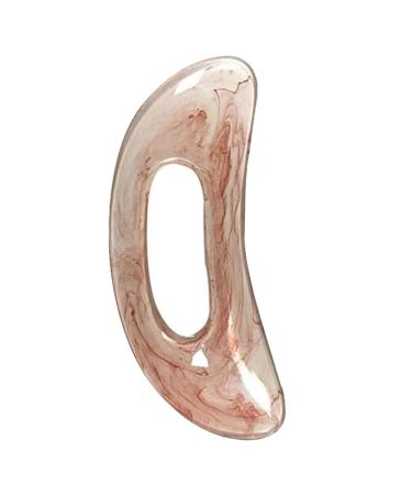 NTRUXZP GUA SHA Massage device with handle (plastic) Larger Guasha Scraping Schaub tool for back neck face leg massage tool muscle relaxation & pain relief removal of fatigue pink - Buy Online on GoSupps.com