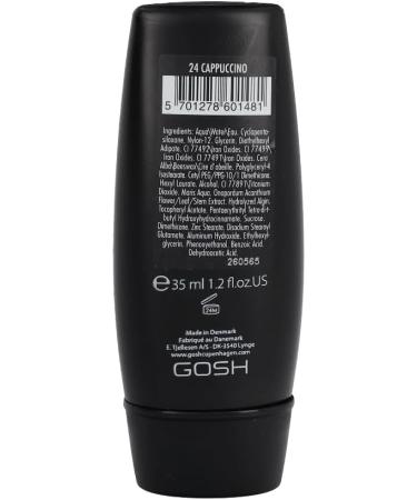 Gosh Copenhagen X-Ceptional Wear Foundation 24 Cappuccino - Buy Online on GoSupps.com