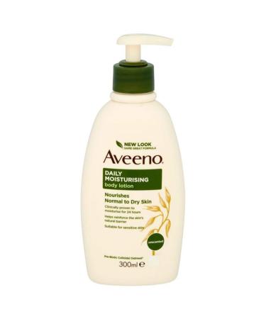 Aveeno Daily Moisturising Lotion - Oatmeal (300ml) by Grocery 300 ml (Pack of 1)