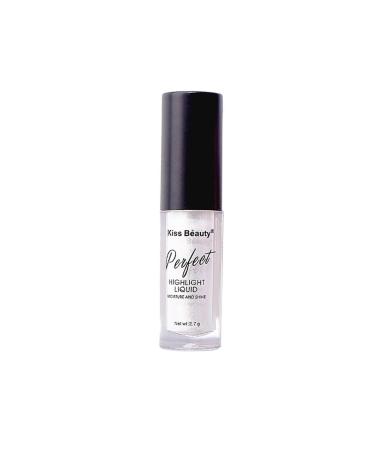 Highlighter Makeup Liquid Long Lasting Glow Smooth Shimmer Cream for Eye Face Body Illuminating Highlights 01#pearl White 1PC