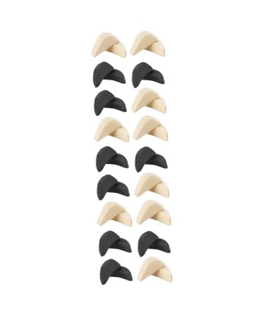 FRCOLOR High Heel Shoe Inserts 18 Pairs Thicken Insoles Half Insoles Sole Pads Foot Brace Forefoot Pads Shoe Inserts Cushion Metatarsal Pads Mens