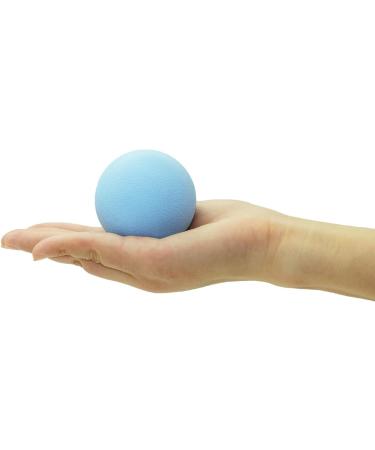 Massage Ball Set - Fascia Release Lacrosse Massage Balls for Muscles Yoga & Acupuncture 2 Blue Balls for Back Legs Feet & Hands - Buy Online on GoSupps.com