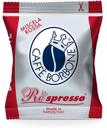 Caffe Borbone Coffee Respresso Red Blend - 50 Capsules - Compatible with Nespresso Home Machines - Buy Online on GoSupps.com