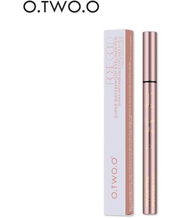 Black Waterproof Semi-Permanent Felt Eyeliner 24 Hour Hold by O.TWO.O - Buy Online on GoSupps.com