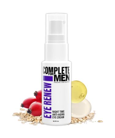 Eye Renew Night Time Anti Aging Eye Cream for Dark Circles Under Eye Treatment Eye Repair Cream Puffy Eyes Treatment with Vitamins Improves Tone & Texture Light Mens Eye Cream