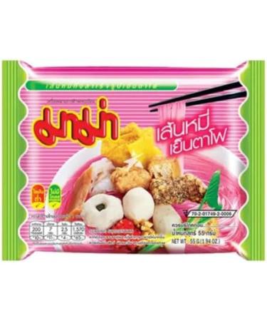 MAMA Thai Instant Noodles Ramen Vermicelli Assorted Flavours Tasting Bundle (12 Packs 6 Flavors) by Starry Mart - Buy Online on GoSupps.com