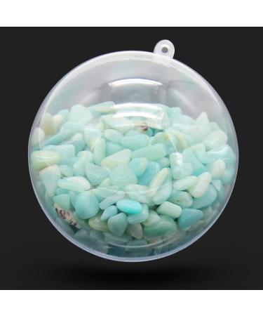 Buy Orienttrea 500g Amazonite Drum Stones | Healing Gemstones & Mini Chips | Gift Box Included - Buy Online on GoSupps.com