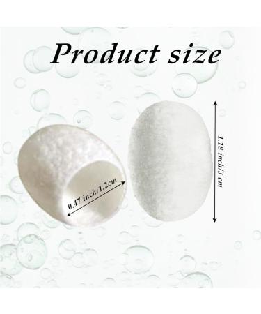 100 Silkworm Cocoons Facial Cleanser - Natural Skin Care Tool for Face Massage & Peeling - Buy Online on GoSupps.com