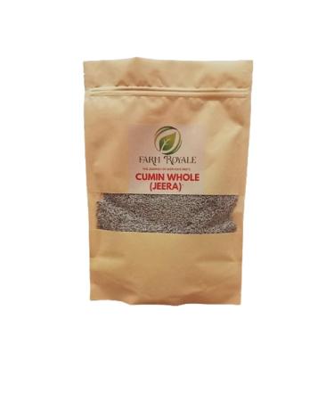 Farm Royale Cumin Whole(Jeera)||500g*10pkt(5kg)||100% Pure and Natural||Shudh||Handpicked Material||Export quality