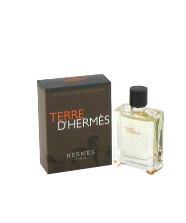 Herm s Terre D'Eau De Toilette Spray Splash Miniature for Men 0.16 Oz/5 Ml 0.16 Ounce (Pack of 1)