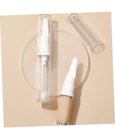 DOITOOL 24 pcs Lotion Liquid Foundation Cosmetic Refillable Storage Use Dispensers Essence Makeup Daily 10x1.9cmx4pcs Transparentx4pcs - Buy Online on GoSupps.com