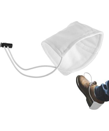 Shoe Heel Guard Covers | Plush Lined Protectors for Men & Women | Wear Resistant Heel Pads for Flats & Wedges | Reusable Comfort Accessories | White - Buy Online on GoSupps.com