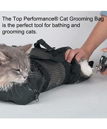 Heavy Duty Mesh Cat Grooming Bathing Restraint Bag 3 Sizes & Vet Sets Available(Medium) - Buy Online on GoSupps.com