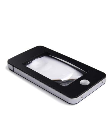 Magnifiers Handheld Magnifier LED Old Man Reading Portable HD 5X 10 Times Magnifier Child Student Enlargement Mirror Reading Aids