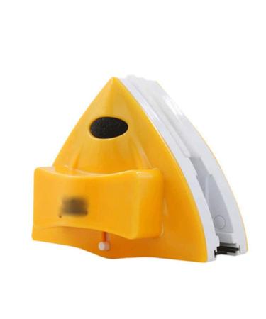Glass Wiper- Double-Sided Magnetic Glass Wiper Window Surface Brush Window Cleaner Fit for 3-6mm Glass Cleaning Home Office