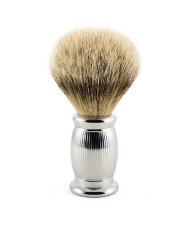 Buy Edwin Jagger Bulbous Chrome 3 Piece Mach3 Set - Silver Tip Brush - International Shipping Available - Buy Online on GoSupps.com