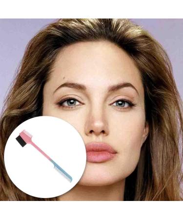 Eyebrow Eyelash Brush 3 In1 Eyelash Comb Multi Function Brow Comb for Tidy Up the Broken Hair Shaping Brows - Buy Online on GoSupps.com