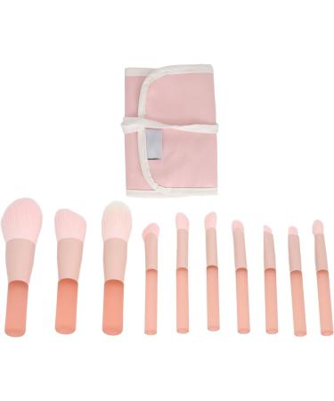Mini Synthetic Makeup Brush Mini Makeup Brush Pink Fluffy with Storage Bag for Christmas - Buy Online on GoSupps.com