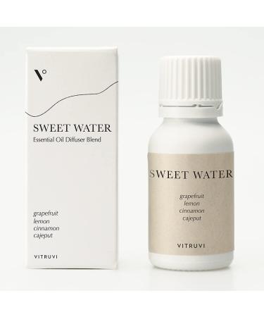 Vitruvi Sweetwater Citrusy Essential Oil Blend - Grapefruit Palmarosa & Cinnamon (0.5 Fl oz) | Buy Internationally - Buy Online on GoSupps.com