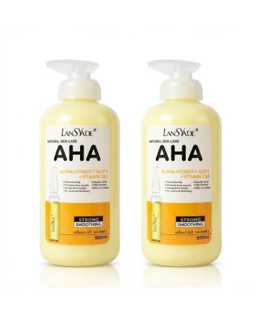 DR MEINAIER Lansyade 2X 500ml Alpha Hydroxy Body Lotion Vitamin C & E | Hydrating Face & Body Lotion for Softer Smoother Skin |