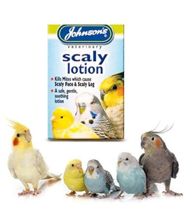 Johnson's Caged Bird Scaly Mite Lotion Scaly Leg Face Soothing Treatment 15ml (Scaly)