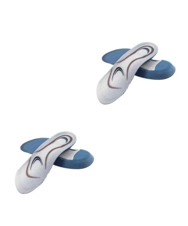Hemoton 2 Pairs Plantar Insoles Foot Pads for Shoes Foot Care Insoles Tags for Clothes Flatfoot Pads Shoe Inserts Arch Correction Shoe Pads Fascia Men and Women Sole of Foot