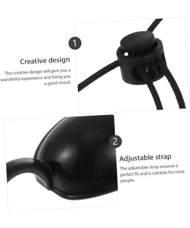 DOITOOL Tanning Supplies 1 Set Beauty Mask Protective LED Light Protective Goggles Protection Silica Gel Skin Eye Patch Safety Goggles - Buy Online on GoSupps.com