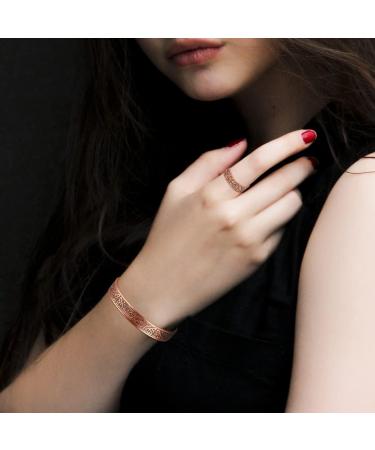 Vicmag Copper Magnetic Bracelets for Men & Women - Tree of Life Design | Shop Internationally - Buy Online on GoSupps.com