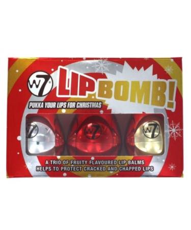 W7 Lip Bomb Balm Metallic Trio