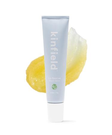 Kinfield Lip Rescue - Minty Tube Lip Balm - Moisturizing Lip Treatment for Dry  Chapped Lips - Untinted - Beeswax and Cruelty-Free Skincare - 0.5 oz / 15 g