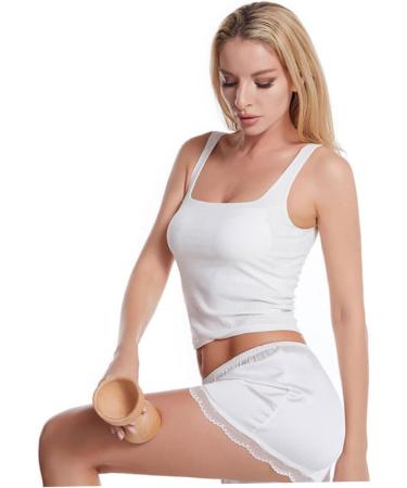 Wooden Handheld Massage Cup - Body Sculpting Tool for Muscle Soreness Relief | International Shipping - Buy Online on GoSupps.com