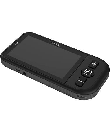 Zoomax Luna S Portable HD Electronic Magnifier for Low Vision | Handheld Video Magnifier (2X-19x Magnification) - 10 High Contrasts | FM Radio & Voice Control | Lens Cleaning Cloth - Buy Online on GoSupps.com