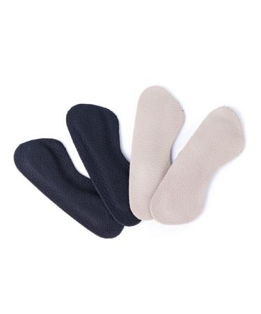 Pair High Heel Grips Heel Grips for High Heels Heel Liners Back Heel Protectors Back Heel Cushion High Heel Protector Cushion Shoe Grips Liner Anti-Slip Stick Pad for Shoes Sticker Black Medium
