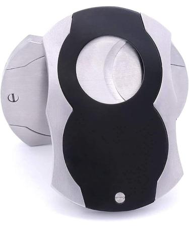 Cigar Cutter Accessories Cigar s Luxury Fashion Stainless Steel Cigar Scissors Butterfly Shape Compact and Portable Sliding Cutting Cigar Scissors Black - Buy Online on GoSupps.com