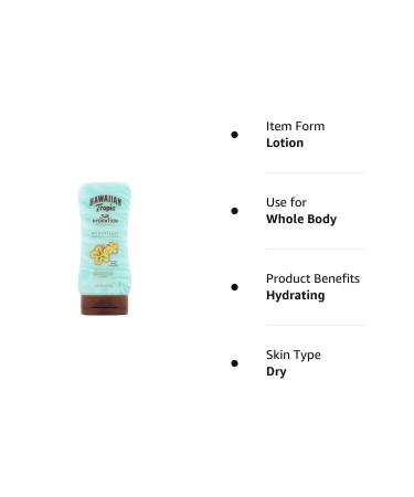 Hawaiian Tropic Silk Hydration After Sun Lotion 6oz (2 Pack) | Hydrating After Sun Care - Buy Online on GoSupps.com