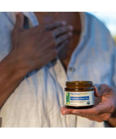 Motherlove Children's Chest Rub (2 oz) Herbal Balm for Soothing Congestion for Ages 2 and up Organic & Cruelty Free - Buy Online on GoSupps.com
