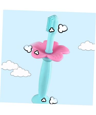 Beaupretty 2pcs Silicone Finger Toothbrush Set for Kids - Safe Training Toothbrush with Protective Baffle - Buy Online on GoSupps.com