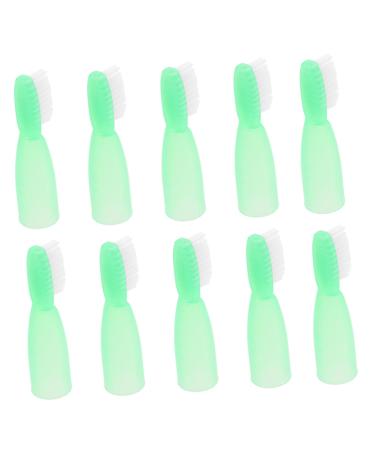 Ultechnovo 10st prison toothbrush disposable toothbrush disposable toothbrush mini toothbrush prison basics small toothbrushes mouth cleaning brush short handle travel soft plastic