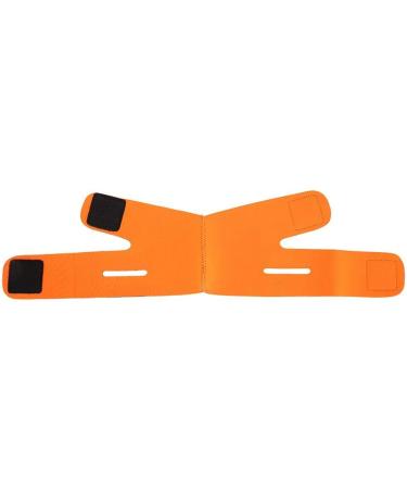 Facial Slimming Mask Face Bandage Nylon And Polyester for Face Care Thin Neck Facelift Double Chin for Women(Orange) - Buy Online on GoSupps.com