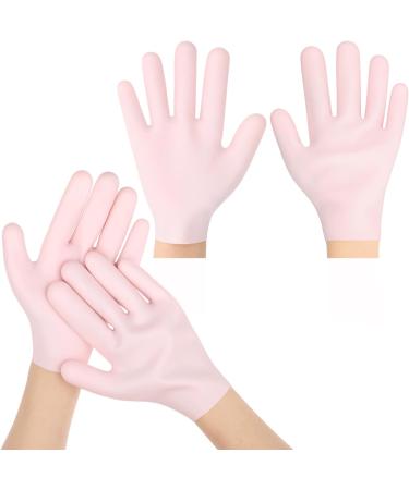2 Pairs Moisturizing Gloves for Dry Hands Soft Silicone Gloves Gel Spa Hydrating Gloves Aloe Lotion Gloves Moisturizer Healing Gloves for Dry Cracked Hands Treatment Gloves Hand Care Softening Gloves - Buy Online on GoSupps.com