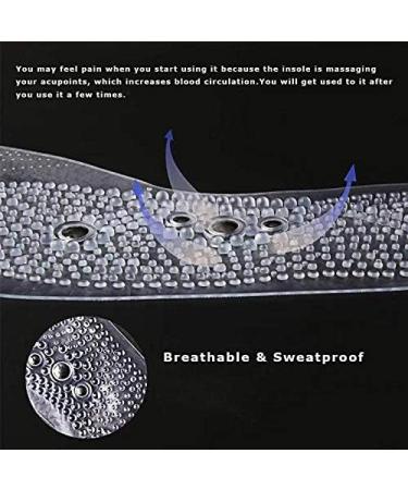 Acupressure Slimming Insoles - Massage Magnetic Therapy (1 Pair) | For Women & Men - Buy Online on GoSupps.com