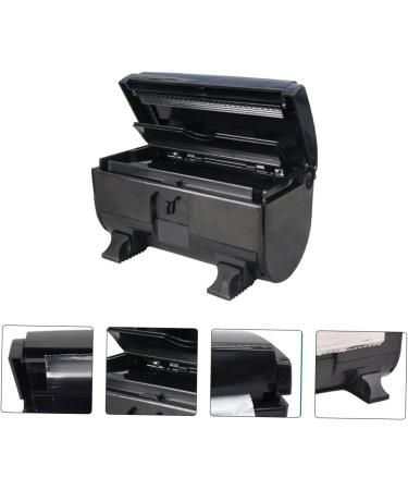 3 Pcs Tin Foil Hairdressing Foil Cutting Machine Fold Aluminium Foil Hairdressing Foil Dispenser Bin Organizer Manicure Nail Clippers Abs Environmental Protection Material Blackx3pcs 17x9cmx3pcs - Buy Online on GoSupps.com