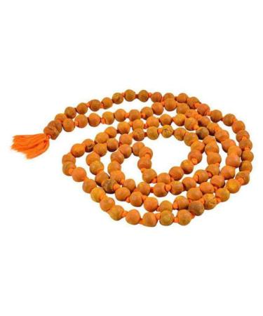 Haldi Mala Turmeric Rosary 108 Beads Haldi Japa Mala Rosary Baglamukhi Mala Original Turmeric Japa Mala (Pack of 1)