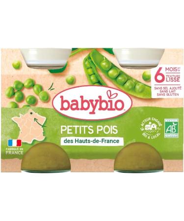 Babybio Small jars for apples from Loire Petits Dots 2 x 130 g pack of 6 6 months organic - Buy Online on GoSupps.com