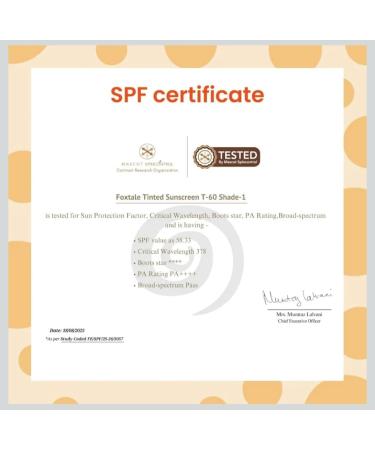 Fox..tale Perfect Match Tinted Fluid Sunscreen SPF 50 PA++++ Clay Shade with Niacinamide and Vitamin E UVA/UVB Protection Blurs Pores Evens Tone Non-Oily Glow All Skin Types 1.69 oz - Buy Online on GoSupps.com