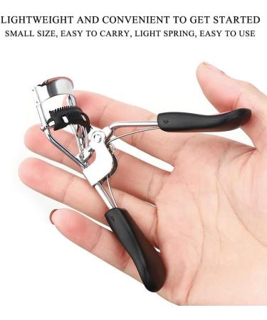 AKOAK Stainless Steel Eyelash Curler - Heart Handle Curling Clip for Perfect Lashes | Best Makeup Tools for Women | International Shipping Available - Buy Online on GoSupps.com