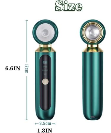 OuLi Store- Visual Electric Blackhead Remover Vacuum Deep cleaning 50 times magnification 3 Suction Heads USB plug (White+ Wrinkle remover instrument) - Buy Online on GoSupps.com