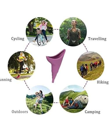 Portable Female Urinal Female Standing Female Urinal Urinal Ideal for Travel Camping and Hiking - Buy Online on GoSupps.com
